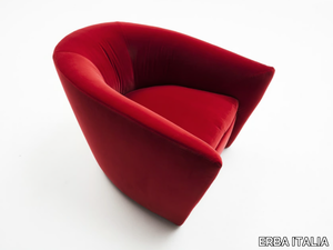 CANZONE - Upholstered armchair with armrests _ ERBA ITALIA