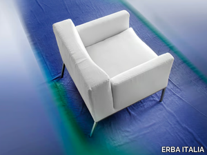 CRONACA - Relaxing armchair with armrests _ ERBA ITALIA