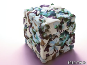 DADO - Upholstered pouf _ ERBA ITALIA