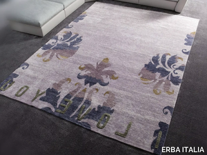 I LOVE YOU - Handmade silk rug _ ERBA ITALIA