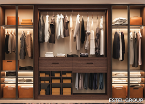 CLOSET - Sectional walk-in wardrobe _ ESTEL GROUP