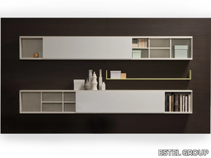 E-WALL - Wall-mounted storage wall _ ESTEL GROUP