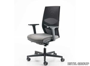 EASY B STANDARD - Fabric office chair with armrests _ ESTEL GROUP