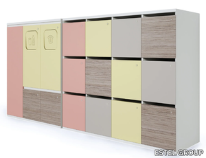 LOCKERS - Office storage unit with lock _ ESTEL GROUP