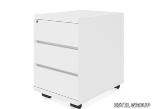 Metal office drawer unit - Office drawer unit with lock _ ESTEL GROUP