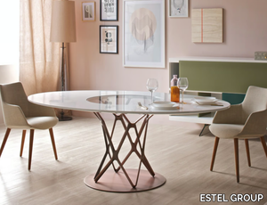 TORI - Oval table _ ESTEL GROUP