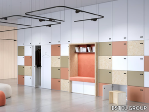 BRIEFING INTERWALL LOCKERS - Wooden Locker _ ESTEL GROUP