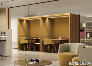 BRIEFING INTERWALL MEETING - Wooden meeting pod _ ESTEL GROUP