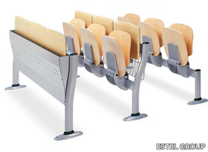 COPERNICO - Wooden bench desk / beam seating _ ESTEL GROUP