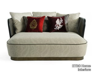 CARAL - Upholstered fabric day bed _ ETRO Home Interiors