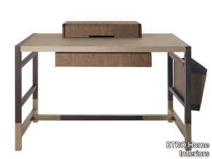 AKBAR - Rectangular wooden writing desk _ ETRO Home Interiors