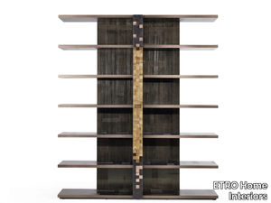 ALEPPO - Open freestanding wooden bookcase _ ETRO Home Interiors