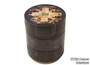 ALEPPO - Round wooden side table _ ETRO Home Interiors