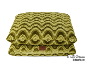 CUSHY - Square fabric pouf with removable lining _ ETRO Home Interiors