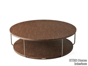 DOUBLE - Round coffee table _ ETRO Home Interiors