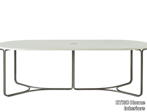 LAGOON - Oval MDF table _ ETRO Home Interiors