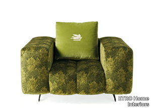 RATIO UP - Sled base fabric armchair with armrests _ ETRO Home Interiors