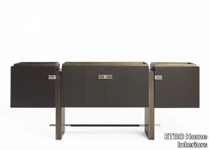 RAJAN - Wooden sideboard with doors _ ETRO Home Interiors