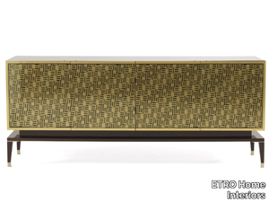 TIBESTI - Eucalyptus sideboard with doors _ ETRO Home Interiors