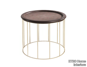 VESSEL - Round wooden coffee table _ ETRO Home Interiors