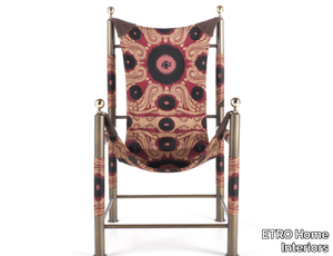 BABEL - Fabric easy chair with armrests _ ETRO Home Interiors