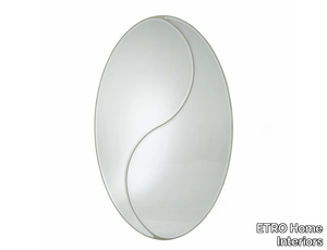 KALI - Oval wall-mounted mirror _ ETRO Home Interiors