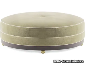 MEKONG - Upholstered round fabric pouf _ ETRO Home Interiors