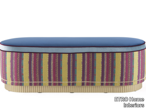 MERIAM - Upholstered velvet bench _ ETRO Home Interiors