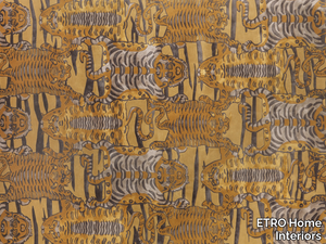 TINGRI - Patterned rectangular wool and bamboo silk rug _ ETRO Home Interiors