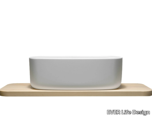 BOUNCE COUNTER - Countertop single washbasin _ EVER Life Design