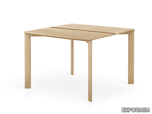 KOTAI - Square solid wood table _ EXPORMIM