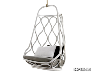 NAUTICA - 1 Seater aluminium garden hanging chair _ EXPORMIM