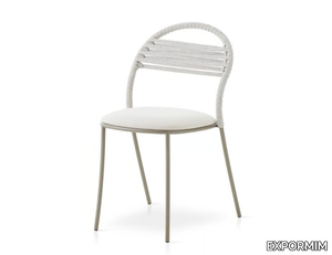 PETALE - Stackable garden chair open back _ EXPORMIM