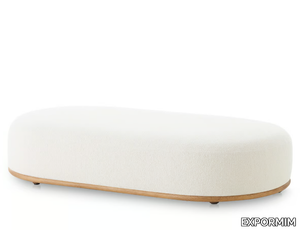 CASK XL - Oval fabric pouf bed _ EXPORMIM