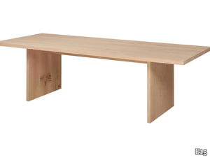 ASHIDA - Rectangular solid wood table _ E15