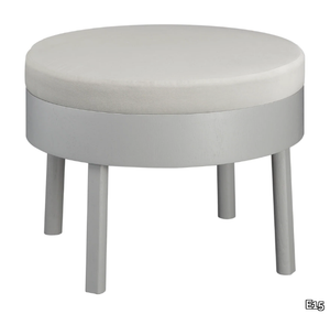 BESSY - Upholstered stool _ E15