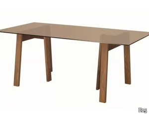 BASIS - Wooden table / trestle _ E15