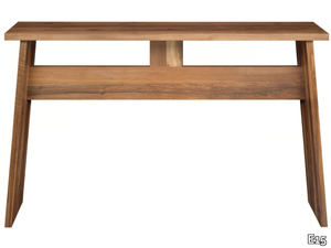 DRAYTON - Rectangular solid wood console table _ E15