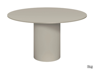 HIROKI METAL - Round steel table _ E15