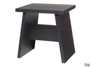 LANGLEY - Solid wood stool / coffee table _ E15