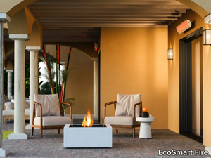 BASE 30 - Indoor/Outdoor freestanding bioethanol or gas fireplace _ EcoSmart Fire