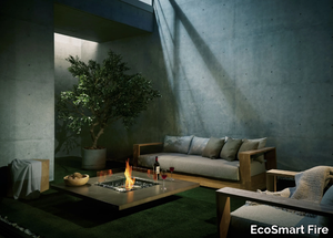 VERTIGO 50 - Freestanding bioethanol or gas fireplace _ EcoSmart Fire