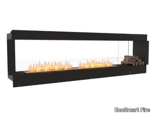 FLEX 104DB BX1 - Bioethanol Double-sided steel Fireplace insert _ EcoSmart Fire