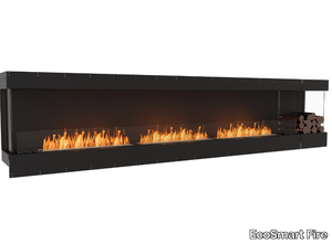 FLEX 140BY BXL - Bioethanol steel Fireplace insert with Panoramic Glass _ EcoSmart Fire