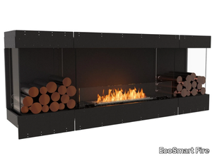 FLEX 78BY BX2 - Bioethanol steel Fireplace insert with Panoramic Glass _ EcoSmart Fire