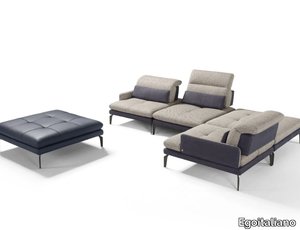 JACLYN - Recliner modular sectional fabric sofa _ Egoitaliano