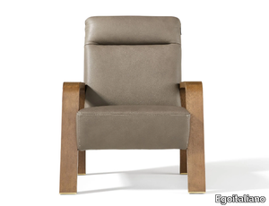 JOY - Easy chair with armrests _ Egoitaliano