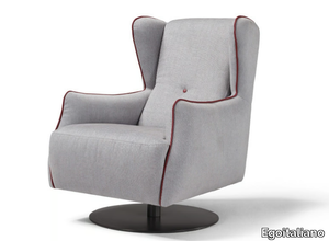 RANDY - Swivel fabric armchair with motorised functions _ Egoitaliano