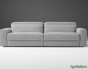 DARLENE - Relaxing fabric sofa with electric motion _ Egoitaliano