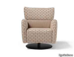 HONEY - Swivel fabric armchair _ Egoitaliano